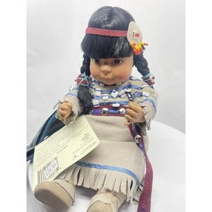 Gentle Dreams Baby‎ Doll Sioux Girl Collectible Native Figure NEW Indian Doll